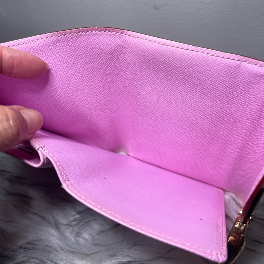 EMT SALE Louis Vuitton Takashi murakami, compact Joey wallet. - Picture 9 of 13
